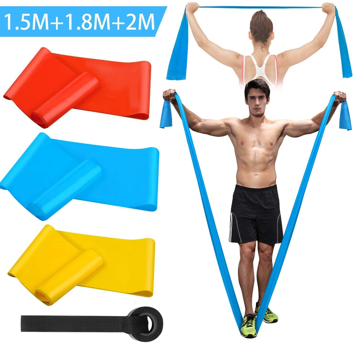 Bandas Elasticas Fitness, 3 Pi - Finger Tape Athletic reseña y precio