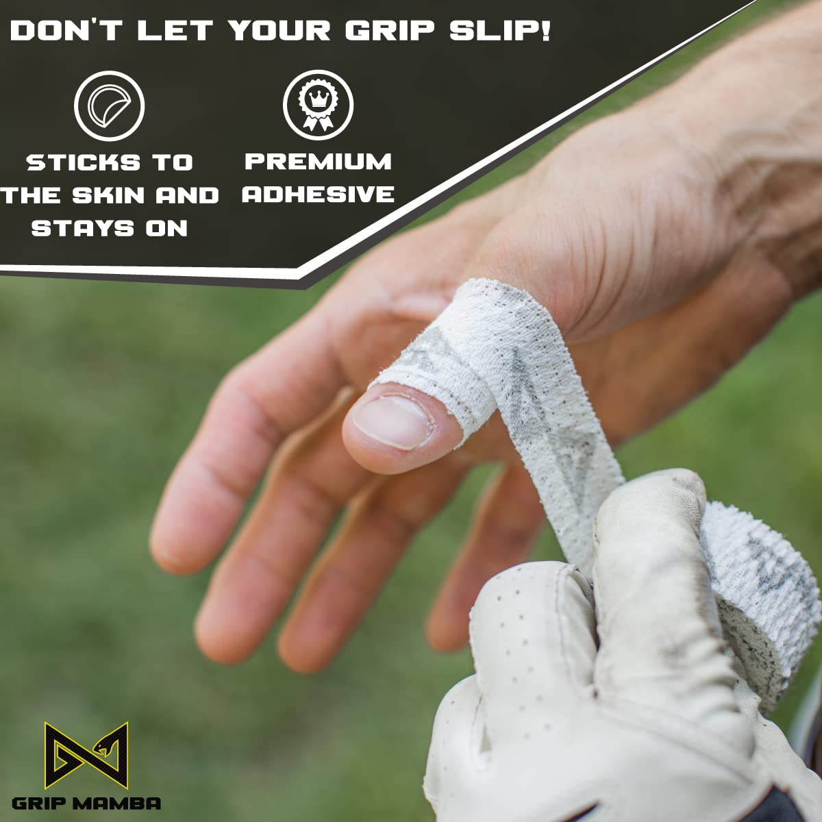 Grip Mamba Cinta elástica para - Finger Tape Athletic reseña y precio