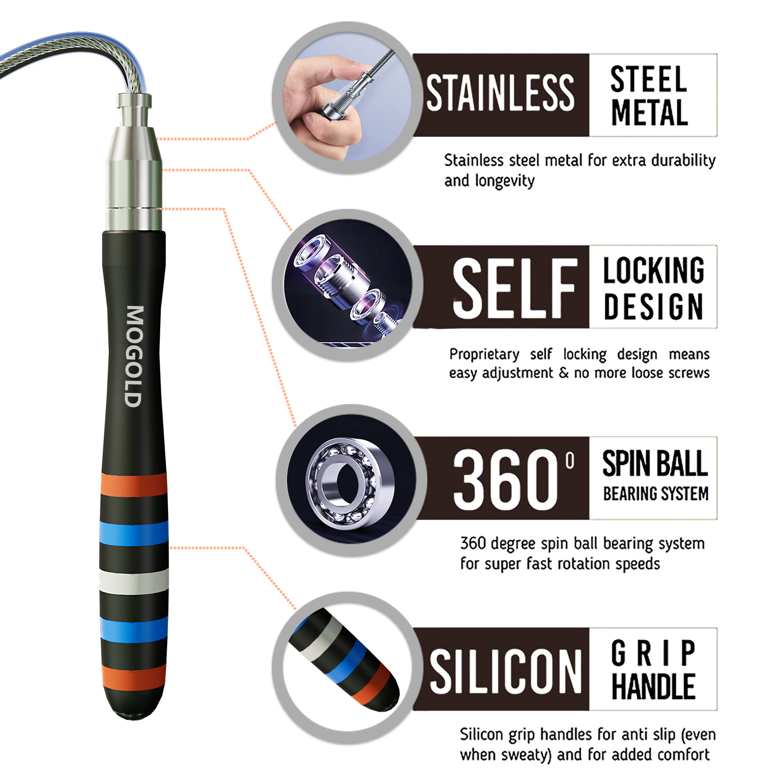Cuerda de Saltar Profesional p - Crossfit No Equipment reseña y precio